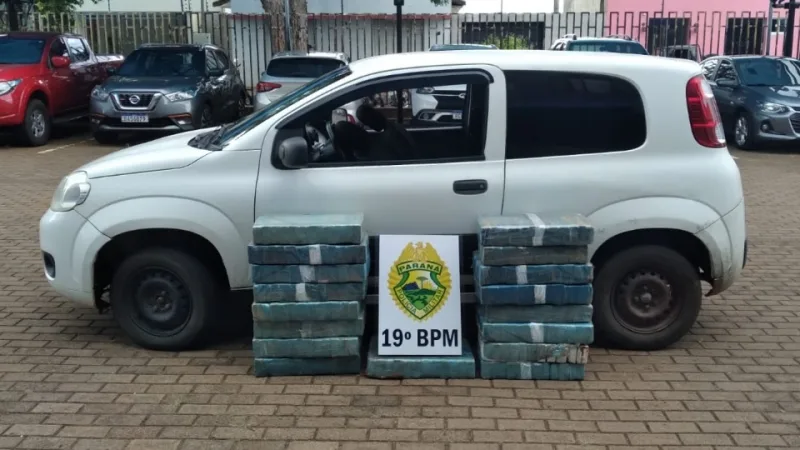 Homem é preso com mais de 170 kg de maconha em Marechal Rondon