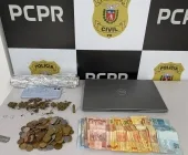 Polícia Civil fecha ponto de tráfico e prende homem em Guaíra