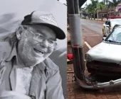 Homem sofre mal súbito e morre ao se envolver em acidente em Quatro Pontes