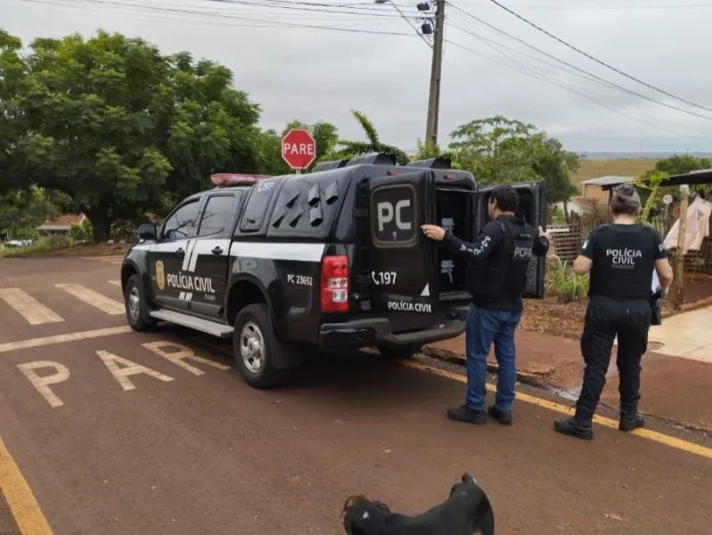 Polícia Civil de Toledo prende homem acusado de estuprar cães