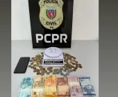 Polícia Civil de Guaíra fecha biqueira de drogas e prende mulher