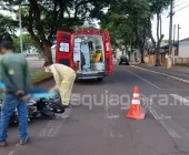 Bombeiros atendem dois acidentes simultâneos em Marechal Rondon