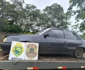 Kadett furtado é recuperado pela Polícia em Guaíra