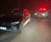 Casal é preso em Guaíra com carro roubado no Rio de Janeiro