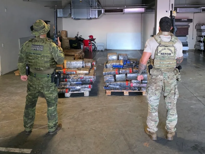 Polícia apreende grande carregamento de maconha em Altônia