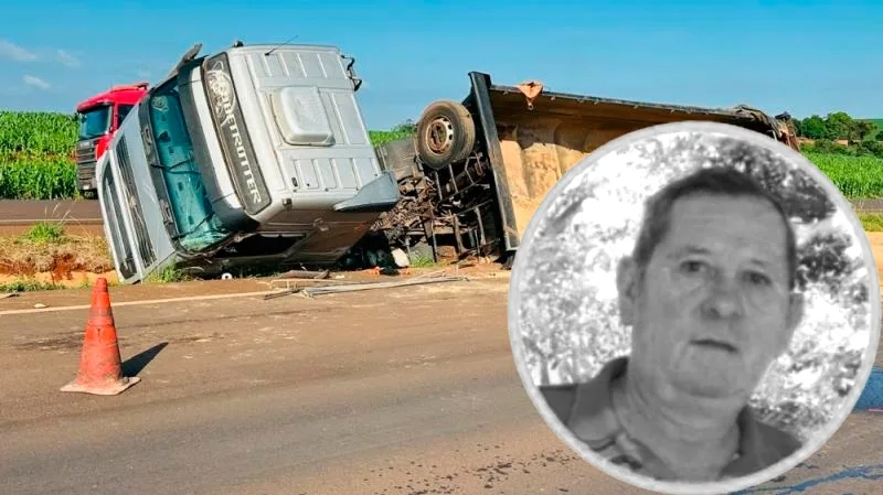 Caminhoneiro que morreu em acidente na BR-163 será velado em Guaíra
