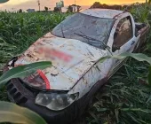Carro capota na BR-163 entre Toledo e Sede Alvorada