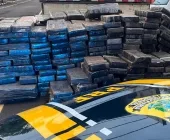 PRF apreende carreta com mais de 5 toneladas de maconha em Toledo