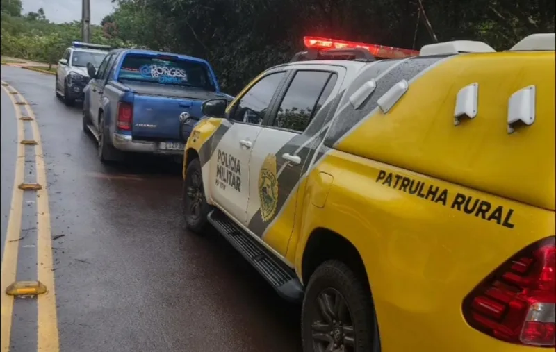 Influenciador digital gaúcho é preso em Toledo após realizar manobras perigosas com caminhonete