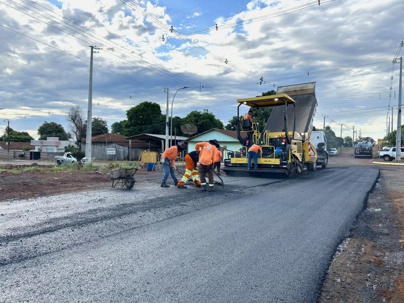 Obras de revitalização do asfalto bloqueiam rodovia entre Três Irmãs e Linha Schmidt