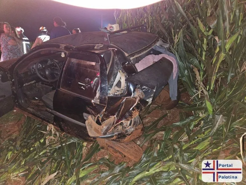 Acidente entre Terra Roxa e Palotina deixa homem ferido