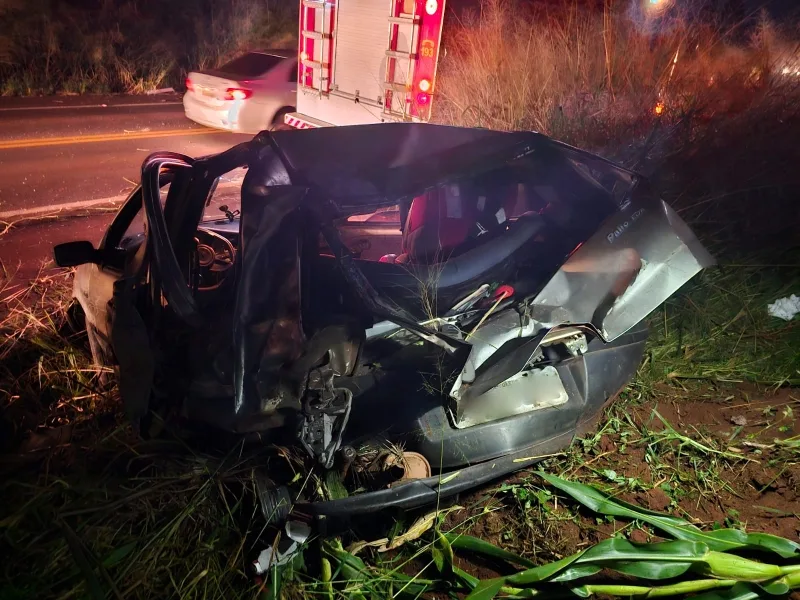 Grave acidente deixa bebê, adolescente e casal feridos em Toledo