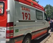 Mulher fica ferida em acidente no centro de Guaíra