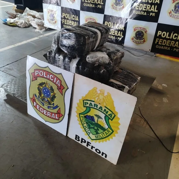 Homem é preso em Guaíra com quase 50 kg de maconha 'capulho'