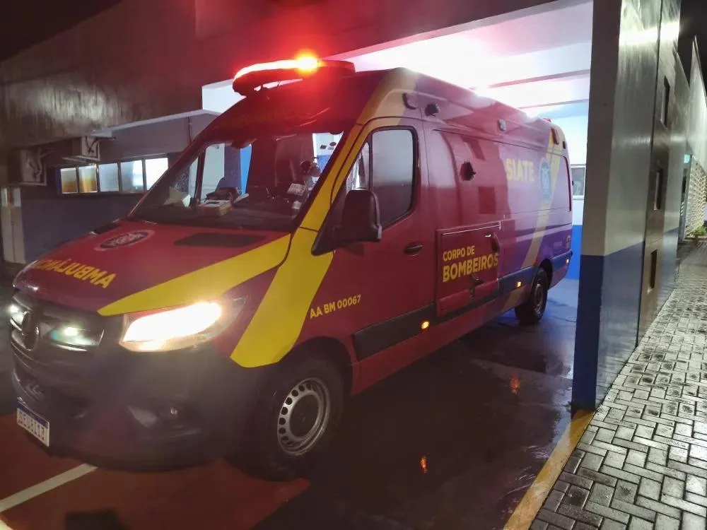 Jovem fica ferido após queda de motocicleta na BR-163 entre Marechal e Quatro Pontes