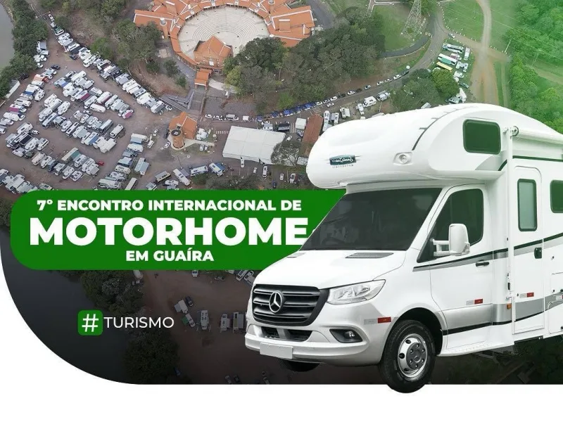 7º Encontro Internacional de Motorhomes movimenta Guaíra nesta semana