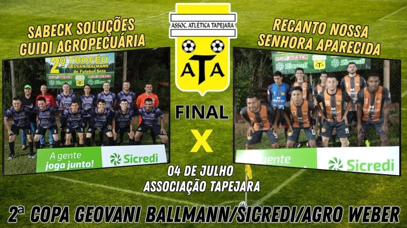 Definidas equipes finalistas do Campeonato do Tapejara