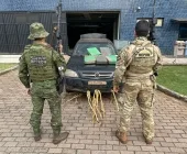 Carro com mais de 650 kg de maconha é apreendido no interior de Guaíra