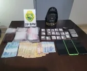 PM prende casal que fazia delivery de cocaína em Marechal Rondon