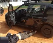 Dois carros são furtados em plena luz do dia em Guaíra; Um foi recuperado em Mundo Novo