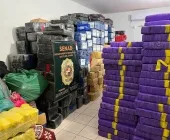Polícia de Salto del Guairá apreende 13,5 toneladas de drogas no Paraguai