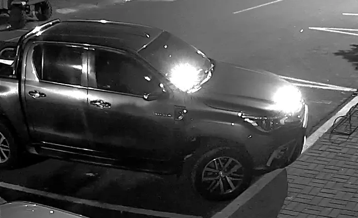 Hilux é furtada em apenas 4 minutos em Terra Roxa