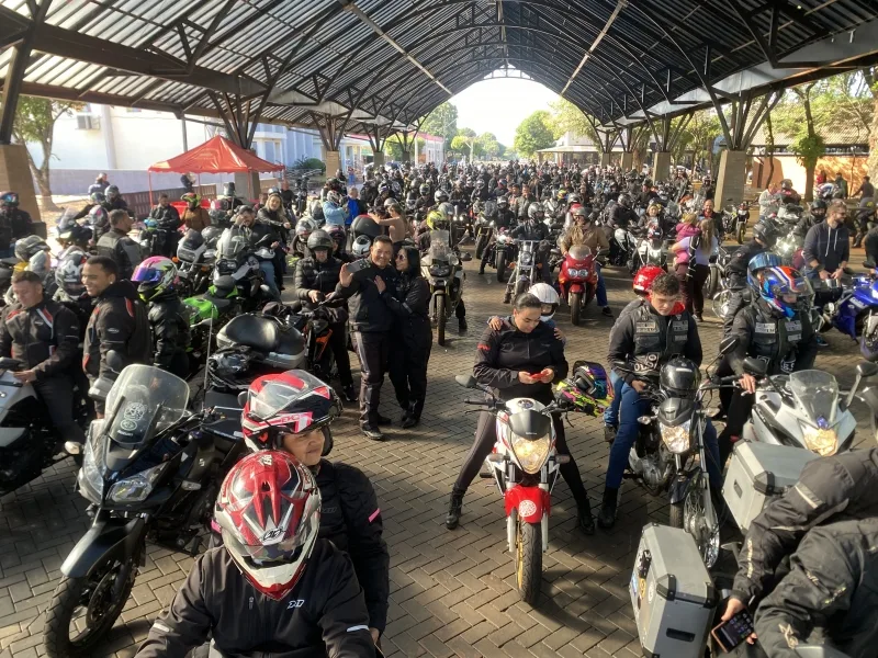 Show em duas rodas! Yamaha Day reúne mais de 350 motociclistas em Marechal Rondon