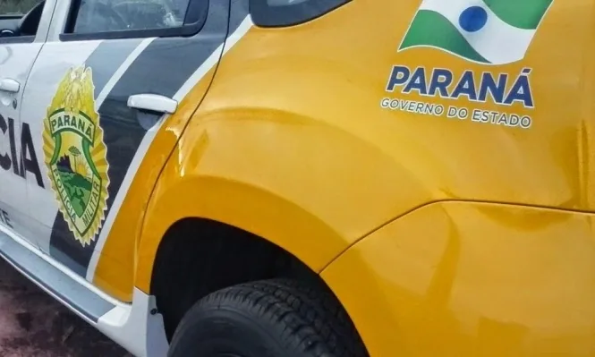 Adolescente conduzindo moto colide com viatura do BPFRON em Guaíra