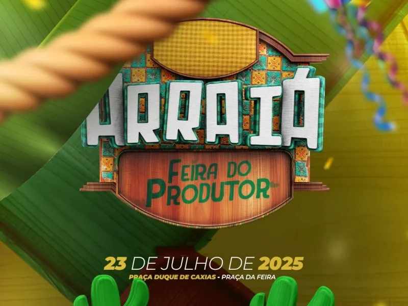 Arraiá da Feira do Produtor de Guaíra ocorre nesta quarta com programação especial na Praça
