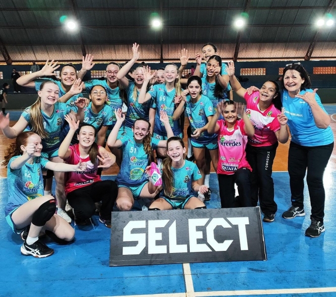 Mercedes é vice-campeã paranaense de handebol feminino