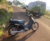 Cães na pista provocam acidente em Mercedes e duas pessoas ficam feridas