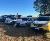 BPFron apreende dois carros carregados com cigarros contrabandeados em Nova Santa Rosa