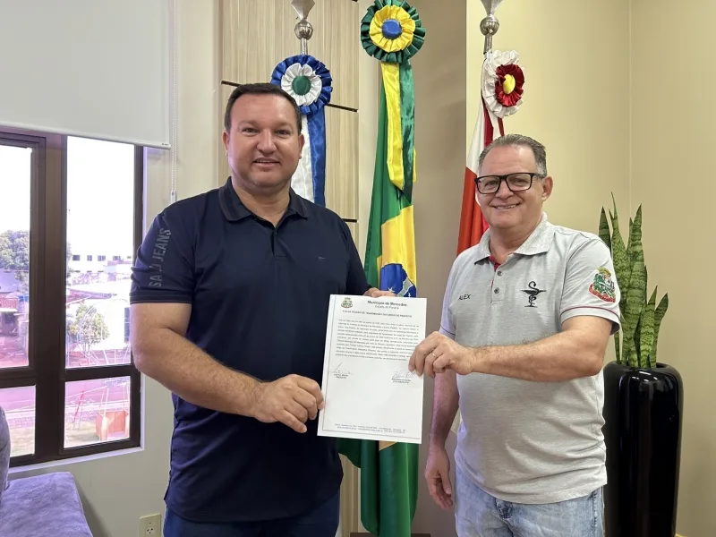 Alex Graunke assume interinamente a Prefeitura de Mercedes