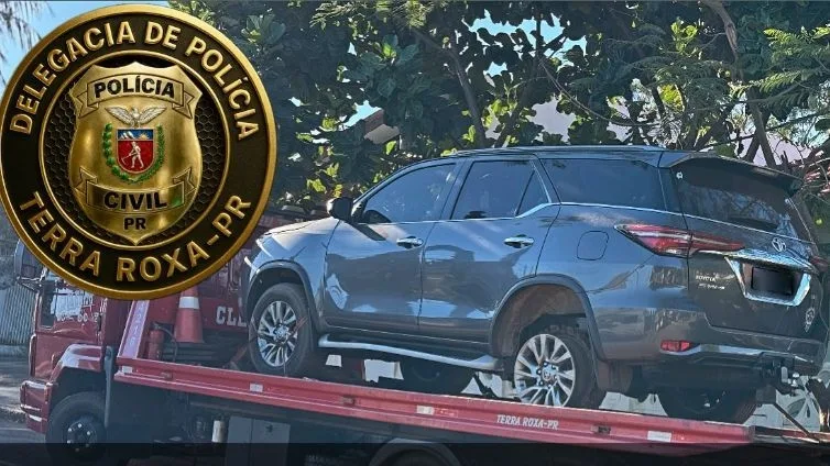 Caminhonete furtada é recuperada pela Polícia Civil de Terra Roxa