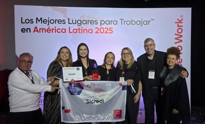 Sicredi é reconhecido como uma das Melhores Empresas para Trabalhar na América Latina