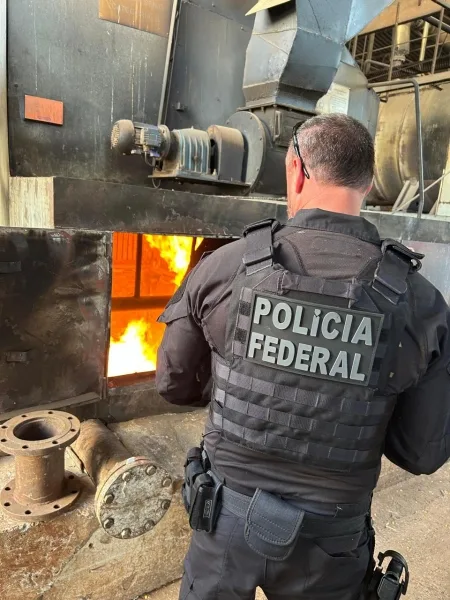 PF de Guaíra destrói de mais de 10 toneladas de drogas na 10ª ação de incineração do ano de 2025