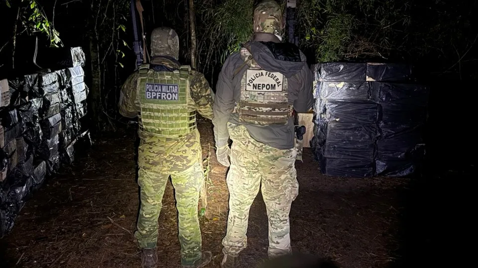 PF de Guaíra apreende R$ 1 milhão em contrabando no Rio Paraná