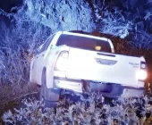 Caminhonete furtada é localizada em Guaíra após acidente