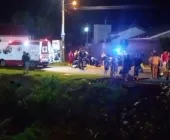 Acidente deixa homem e adolescente feridos em Guaíra