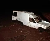 Carro carregado com cigarros capota entre Porto Mendes e Mercedes