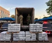 BPFRON e PF apreendem 3,2 toneladas de maconha em Palotina