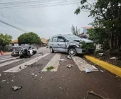 Motociclista morre após grave acidnte no centro de Toledo