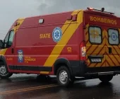 Acidente na avenida de Porto Mendes deixa homem com ferimentos graves