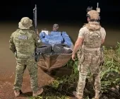 Cigarros e pneus contrabandeados do Paraguai são apreendidos no Lago de Itaipu em Guaíra