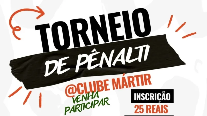 Clube Mártir reliaza Torneio de Pênaltis no sábado (06) no Arroio Guaçu