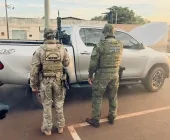 Homem é preso em Mercedes com caminhonete furtada