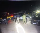 Ação da PRF e BPFRON detém três pessoas e apreende dois veículos em Guaíra