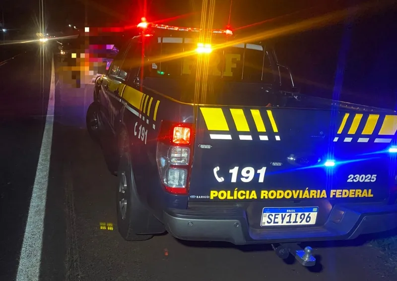Homem morre atropelado na BR-272 entre Guaíra e Terra Roxa