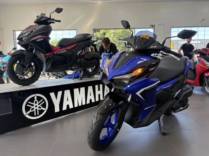 Yamaha Aerox 160 ABS é lançada na Tropical Yamaha durante o Yamaha Café