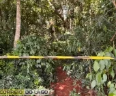Corpo de homem desaparecido é encontrado enterrado em mata de Santa Helena